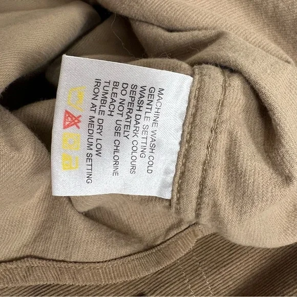 Pacific Trail Tan Corduroy ShirtMens size Medium - Picture 6 of 9